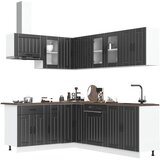 vidaXL 11-dijelni set kuhinjskih ormarića Lucca konstruiranog drva | shoptok.hr