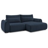 Bobochic Paris Temno modra kotna sedežna garnitura Aden – | Shoptok.si