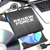 Prenosni slim zunanji pogon CD in DVD zapisovalnik USB 3.0 24x u