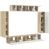 vidaXL TV omarica 8 pcs Sonoma hrast, (5000132427) | Shoptok.si