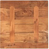 Stolna ploča 60 x 60 x 2,5 četvrtasta od masivnog drva bagrema | Shoptok.si