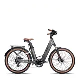 Karbonsko električno kolo Air Max, dvojna baterija 19,2 Ah, ultralahko, sivo, (5000231881)