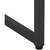  Komoda crna 105 x 35 x 75 cm čelična | shoptok.hr