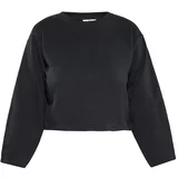 MYMO Sweater majica crna