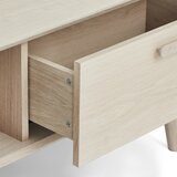 Furnhouse Mizica z mizno ploščo v hrastovem dekorju v naravni barvi 75x120 cm Porto – | Shoptok.si