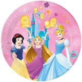 Procos Disney+Princeze ružičasti papirnati tanjuri, set od 8 komada, 23 cm | shoptok.hr