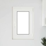 vidaXL Kletno okno "RISOR" 50x75 cm vrtljivo-nagibno DIN desno belo | Shoptok.si