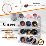GRACENAL 3-nivojsko stojalo za 9 steklenic do 1,2 l | Shoptok.si