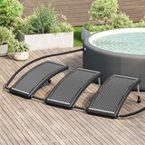  Zakrivljeni solarni paneli za grijanje bazena 3 kom 110 x 65 cm | shoptok.hr