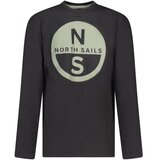 North Sails Dječja majica s dugim rukavima crna Cijene