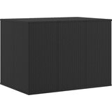  Kutija za vrtne jastuke od PE ratana 145 x 100 x 103 cm crna | shoptok.hr