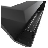  InFire - Ugaoni bio kamin 45x120 cm, 3 kW, crni | Eponuda.com