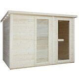 Sanotechnik Zunanja savna Vaasa (za 4 - 5 oseb, 8 kW, 310 x 230 x 219,5 cm) | Shoptok.si