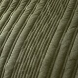 Pineapple Elephant Kaki zelena posteljina za krevet za jednu osobu 135x200 cm Tamba Stripe – | shoptok.hr