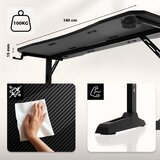 Hero Gaming stol 4.6 crni 160 cm | shoptok.hr