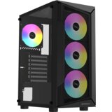  Kućište Vector 158 Black 3x RGB fan/Window/V158TBS u