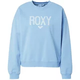 Roxy Sweater majica 'UNTIL DAYLIGHT' svijetloplava / bijela