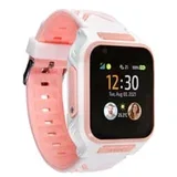 dječiji pametni sat 4 white/pink gps sim location calls chat sos