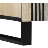 vidaXL Centri za zabavu i stalci za TV s policom s pohranom s vratima Bijela i crna | shoptok.hr