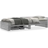  Okvir za krevet boja hrasta 90x200 cm od konstruiranog drva | shoptok.hr