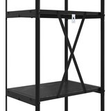  Polica Crni hrast 40 x 30 x 146 cm Konstruirano drvo | shoptok.hr