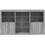  Komoda s LED svjetlima boja sivog hrasta 181,5x37x100 cm | Eponuda.ba