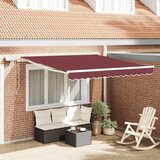 Tenda na ručno uvlačenje s LED bordo 300 x 250 cm | shoptok.hr