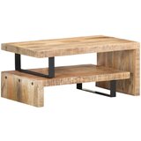Furnova 2-delni komplet klubskih mizic trden mangov les, (21915377) | Shoptok.si