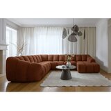 Miuform Kutna garnitura boja terakote (s lijevim kutom/u obliku slova "U") Shell – | shoptok.hr