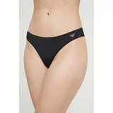 Emporio Armani Underwear Gaćice boja: crna, s čipkom