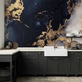  Foto tapeta - Marble and Garnet - Abstract Textured Pattern Inspired by a Starry Sky 400x280 Vodootporna | shoptok.hr