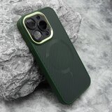  Maska carbon magsafe za iphone 15 pro/ zelena Cene