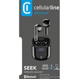 Cellular Line slušalice BT TWS Seek black | shoptok.hr