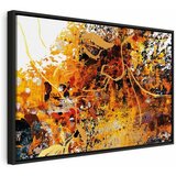  Slika - Kiss Explosion (1 Part) Wide 120x80 U crnom drvenom okviru | shoptok.hr
