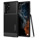 Etui SPIGEN RUGGED ARMOR ZA SAMSUNG GALAXY S22 ULTRA - MAT ČRNA | Shoptok.si