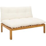  Srednji Sofe Jedinica Prirodna i krema bijela 120 x 80 x 82 cm | shoptok.hr