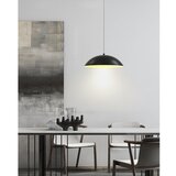 Wofi 6001-104 - led prigušiva luster na sajli roscoff LED/19W/230V crna/zlatna | Eponuda.com