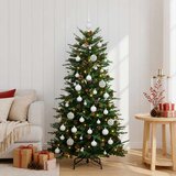  Umjetno božićno drvce s kuglicom 150 cm 150 LED lampica | shoptok.hr