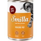 Smilla 6 x 400 g mokra mačja hrana po posebni ceni! - Perutninski lonček: Mehka perutnina z jagnjetino Cene