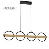 solea 3 visilica 36W 3000/4000/6000K crna/drvo  solea 3 visilica 36W 3000/4000/6000K crna/drvo Slike