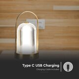  LED prigušiva stona lampa LED/1W/5V 3000-6000K 1800 mAh zlatna | Eponuda.com