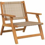  Vrtni namještaj 2 pcs Bež 67 x 78 x 73 cm Čvrsto drvo akacije | shoptok.hr