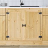  Cabinet SKI Medeno Smeđa 80 x 46 x 81 cm Čvrsto borovo drvo | Eponuda.com