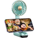 Generic Ventilator z držalom za mobilni telefon USB, majhen namizni ventilator za ponovno polnjenje Mini ročni ventilator Prenosni majhen ventilator Viseči ventilator za vrat, (21126003) Cene