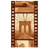  Tapeta - New York - Collage (sepia) 50x1000 | shoptok.hr