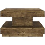  Stolić za kavu tamnosmeđi 60 x 60 x 35 cm MDF | Eponuda.ba