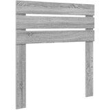  Uzglavlje s uzglavljem Siva Sonoma 100 cm Konstruirano drvo | shoptok.hr