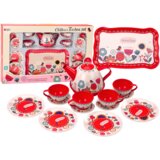  Dječji set za kavu ili čaj Kettle Tray 15u1 - crveni | shoptok.hr