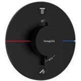 Hansgrohe ShowerSelect Comfort E mešač termostatski za skrivenu ugradnju 2 funkcije mat crni 15554670 | ePonuda.com