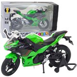 Metalni motor za igru sa zvučnim i svjetlosnim efektima 1:12 - zeleno/crni | shoptok.hr